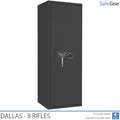 Dallas 8 - Gun Safe (8 Rifles) - Burglary Test Grade I