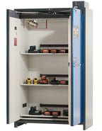 ION-PRO-90 Charge lithium-ion battery charging cabinet with 3 insulated shelves
