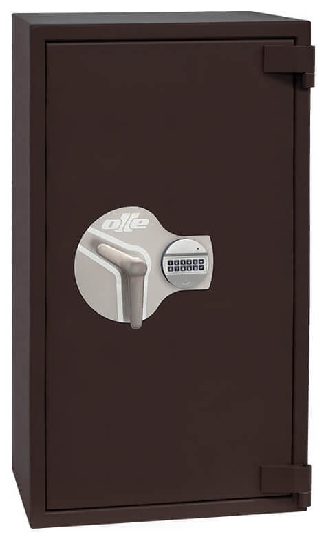 Ollé III-6 Grade 3 safe with code lock, front view