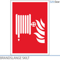 Fire hose Sign - 297 x 210mm - Plastic