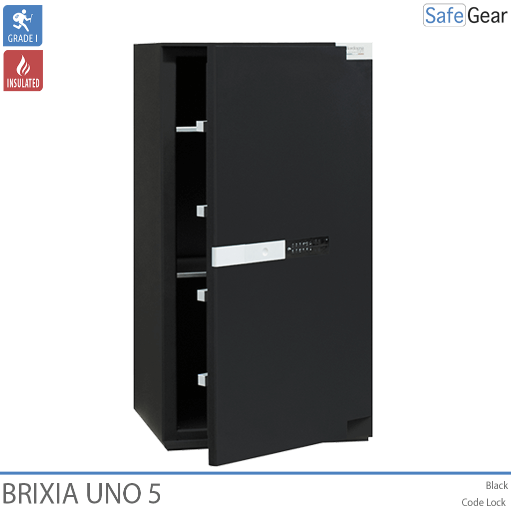 Brixia Uno 6 Pengeskab (179L) - Indbrudstest Grade I