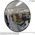 Convex shop mirror 40 cm