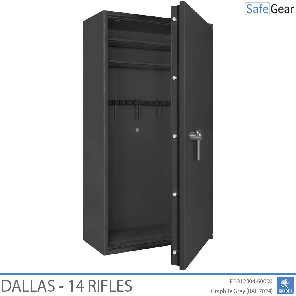 Dallas - Gun Safe (14 Rifles) - Burglary Test Grade 1