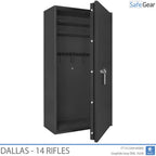 Dallas - Gun Safe (14 Rifles) - Burglary Test Grade 1