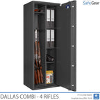 Dallas Combi - Gun Safe (4 Rifles) - Burglary Test Grade 1