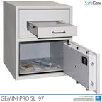 Gemini Pro SL 97 Deposit Safe (119 L) - Burglary Test D-I - Key Lock