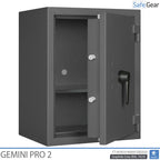 Gemini Pro 2 - Security Safe (70 Liters) - Burglary Test Grade 1