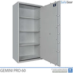 Gemini Pro 60 - Security Safe (431 Liters) - Burglary Test Grade 1