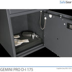 Gemini Pro D-I 340 Deposit Safe (384 L) - Burglary Test D-I - Key Lock