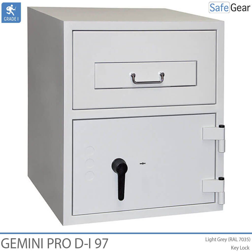 Gemini Pro D-I 97 Deposit Safe (119 L) - Burglary Test D-I - Code Lock with 9 user codes