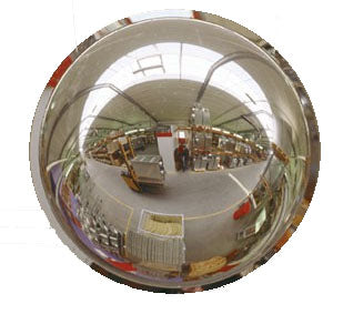 Hel 360° spejlkuppel / sikkerhedsspejl 60 cm