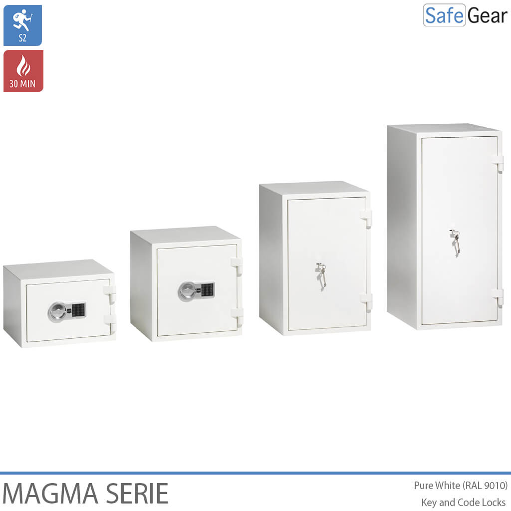 Magma 4 - Fireproof Security Safe (81 Liters) - Burglary Test Grade S2 - Fire resistance 30 min.