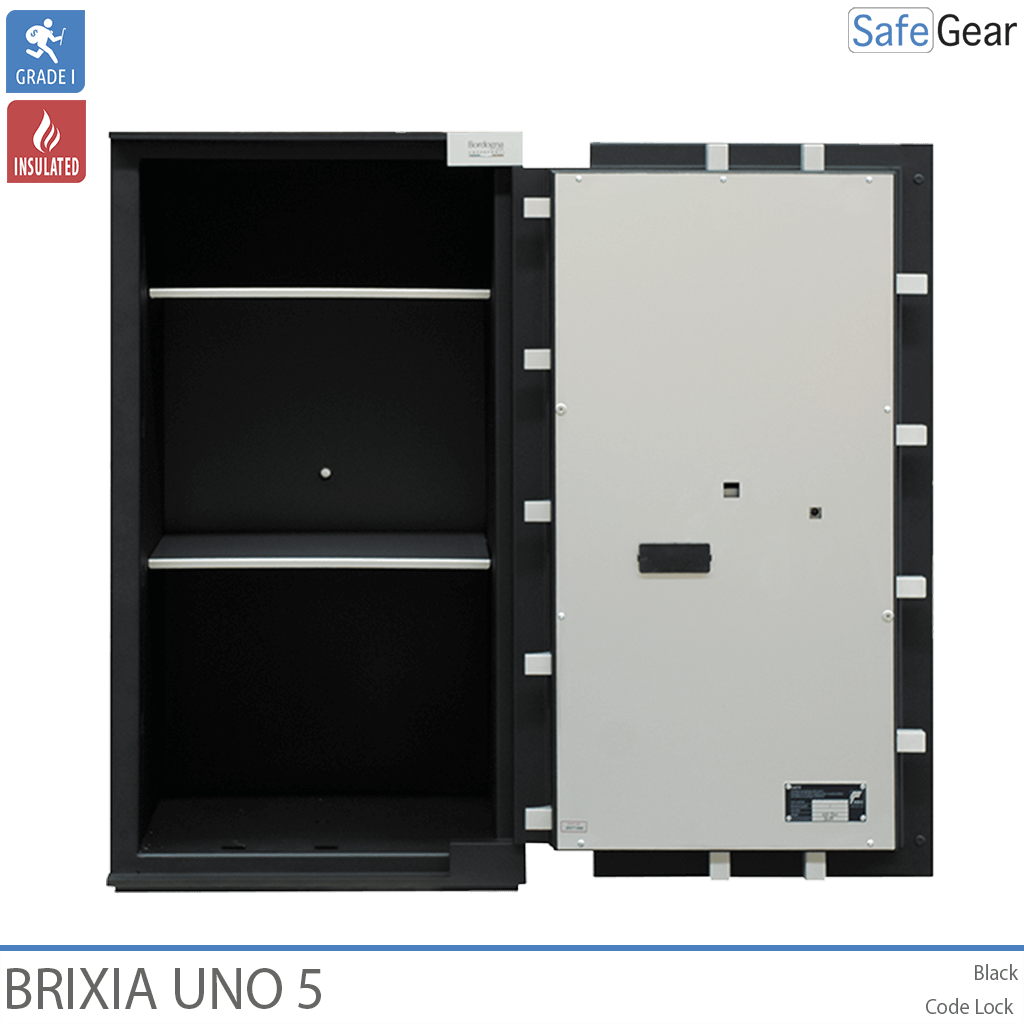 Valuables Safe Brixia Uno 6 - Grade 1 -  Code Lock