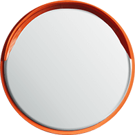 Outdoor Mirror -  Stainless Steel - Round - 100 cm
