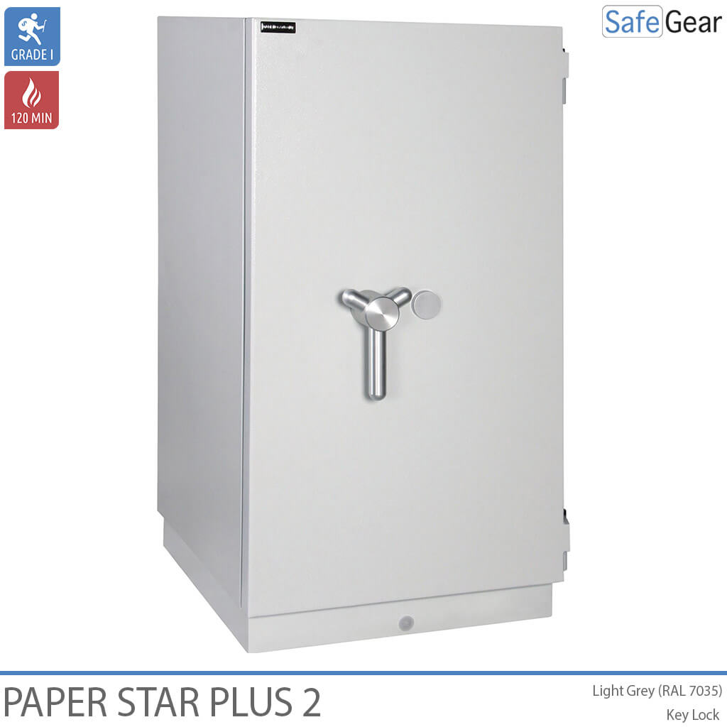 Paper Star Plus 2 Fire Cabinet (141 L) - Burglary Test Grade I / Fire Test 120 min