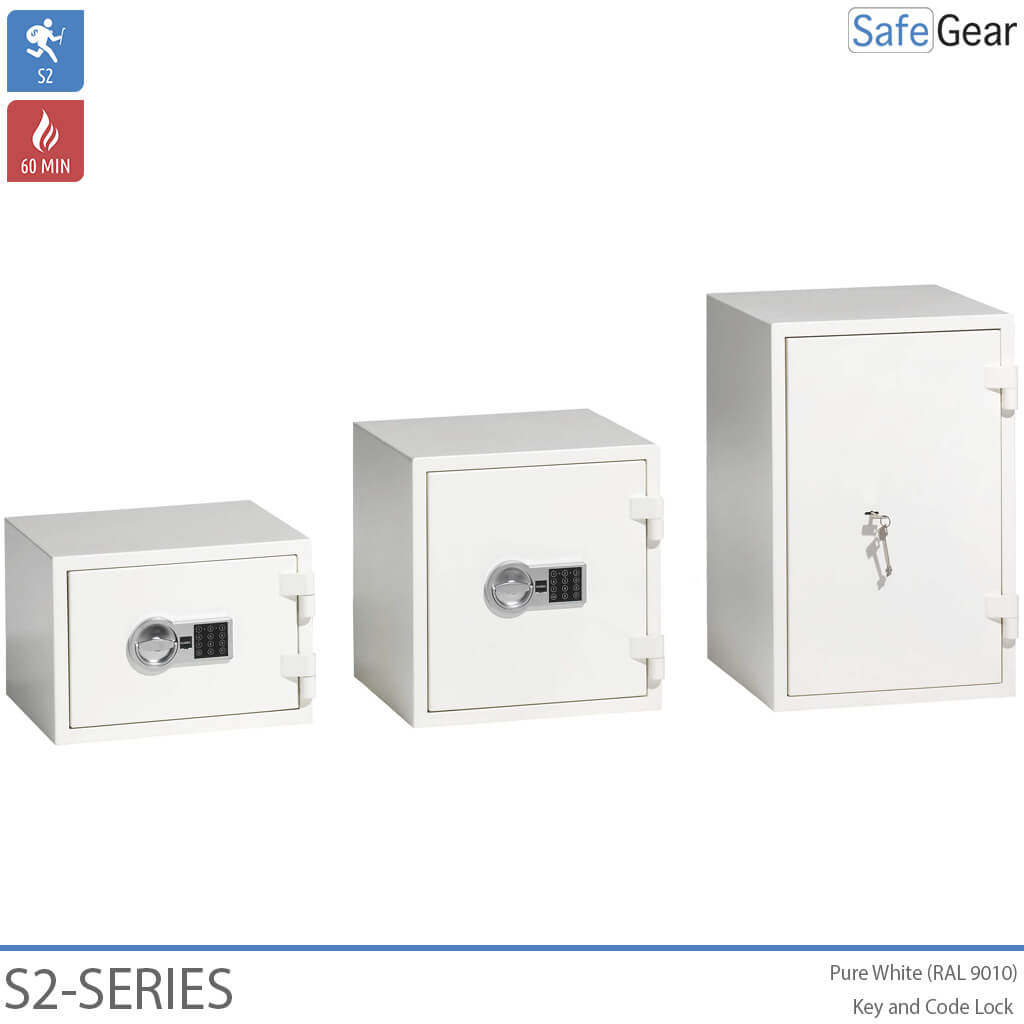 Magma Pro 2 - Fireproof Security Safe (32 Liters) - Burglary Test Grade S2 - Fire resistance 60 min.