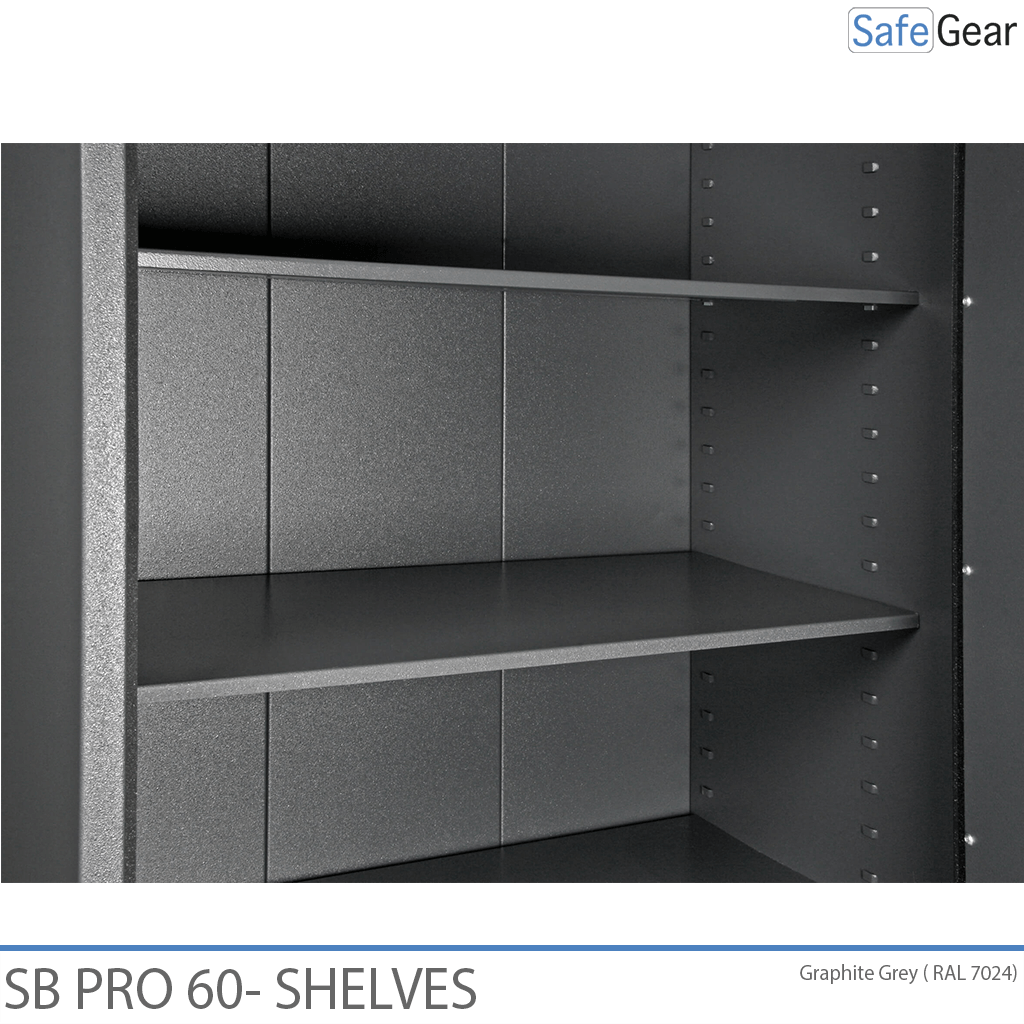 SB Pro 60 Fireproof Safe (50 Binders) - Code Lock