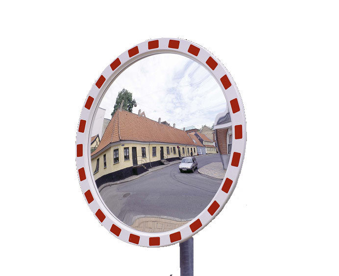Rundt trafikspejl / overvågningsspejl 80 cm - Akrylglas