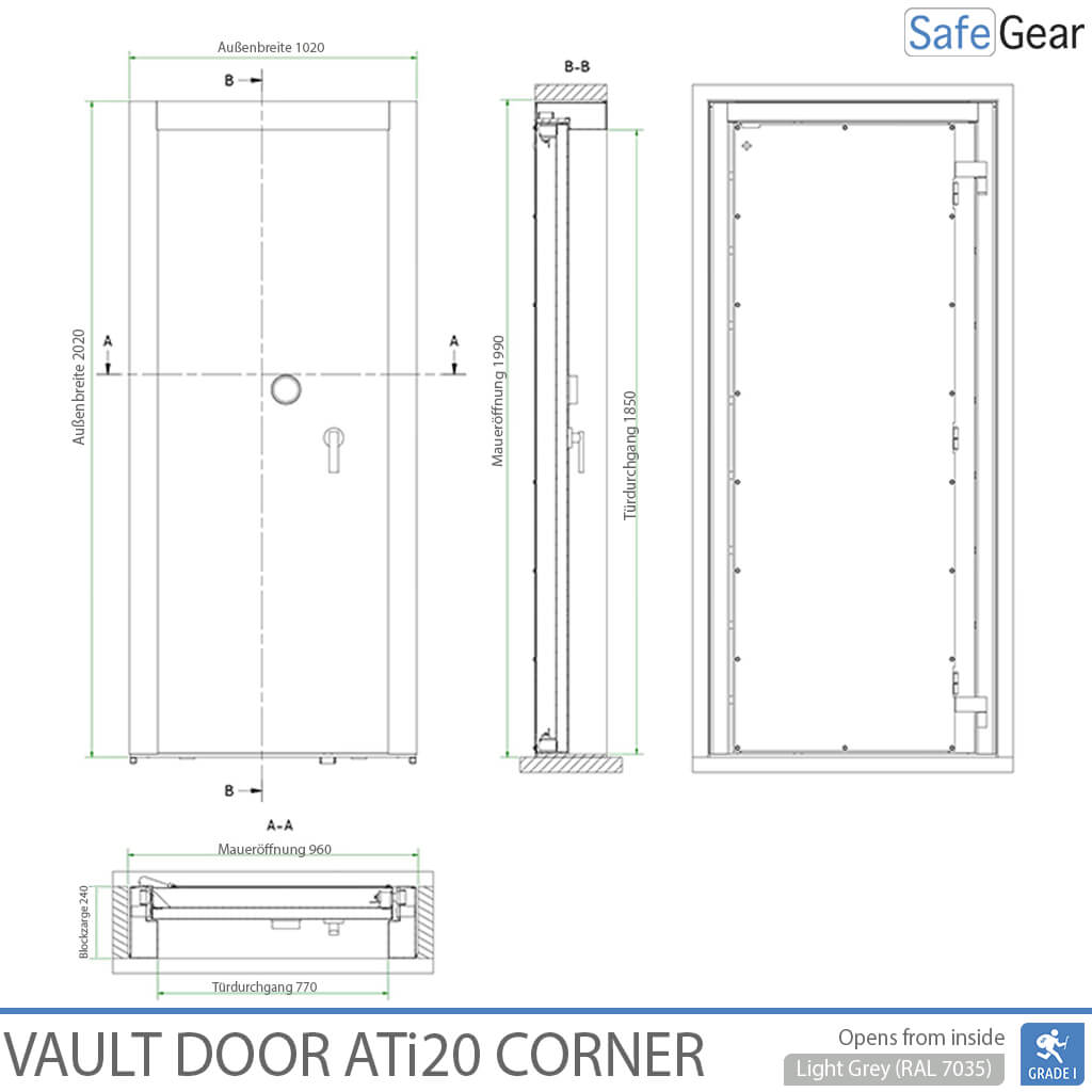 Vault Door - ATi1-20 - Grade 1