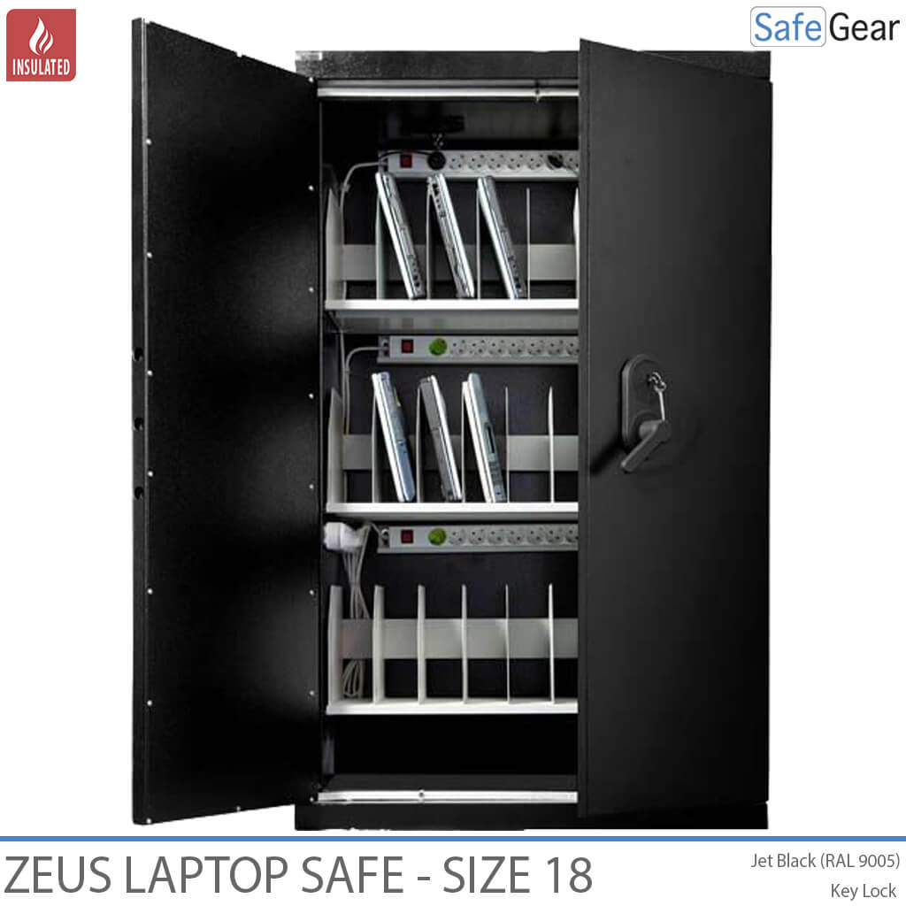 Zeus 14 - Laptop safe (16 laptops) - Key Lock